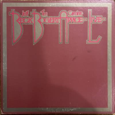 Beck, Bogert & Appice ‎– Beck, Bogert & Appice Live