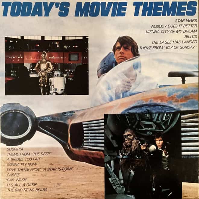 Ensemble Petit & Screenland Orchestra ‎– Today's Movie Themes