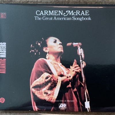 Carmen McRae – The Great American Songbook