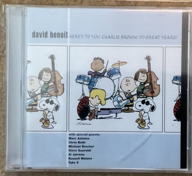 David Benoit = デヴィッド・ベノワ* ‎– Here's To You, Charlie Brown: 50 Great Years! = チャーリー・ブラウン&スヌーピー50th