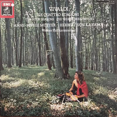 Vivaldi - Anne-Sophie Mutter, Wiener Philharmoniker, Herbert Von Karajan – Le Quattro Stagioni / The Four Seasons / Die Vier Jahreszeiten