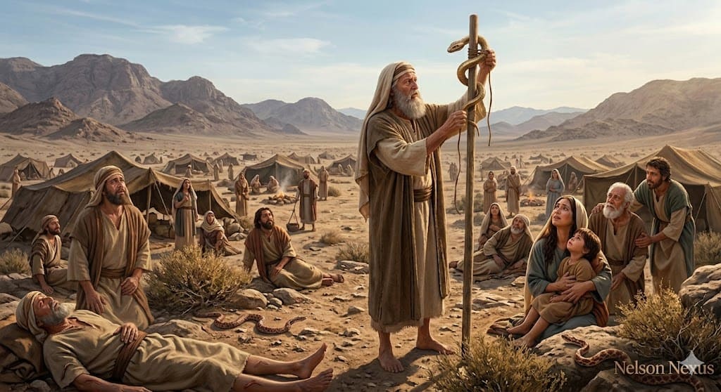 The Brass Serpent in the Wilderness: Faith, Healing, and the Simplicity of God’s Command