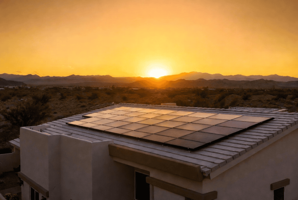 A Las Vegas home whose value increased due to adding Solar.