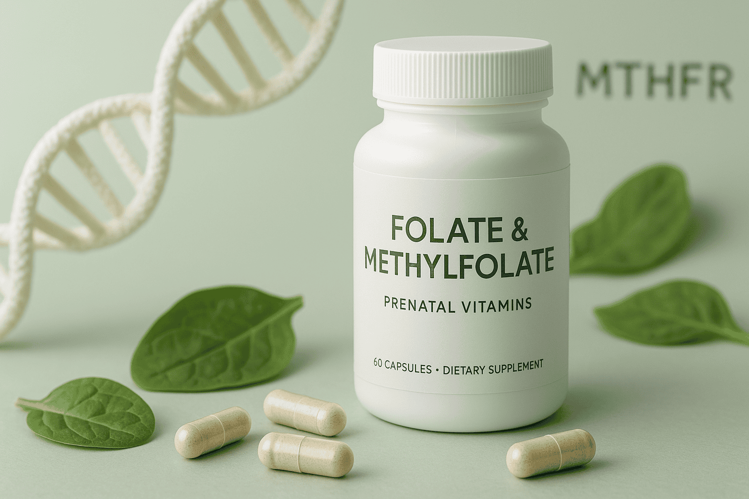 Folate vs Methylfolate: MTHFR, Pregnancy, and Why the Difference Matters