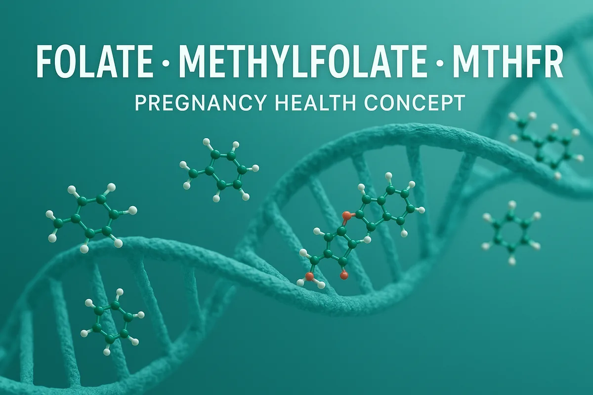 Folate vs Methylfolate: MTHFR, Pregnancy, and Why the Difference Matters