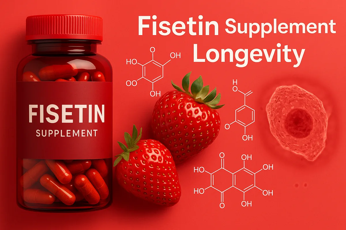 Fisetin Supplements: Senolytic, Longevity, and How It Compares to Quercetin
