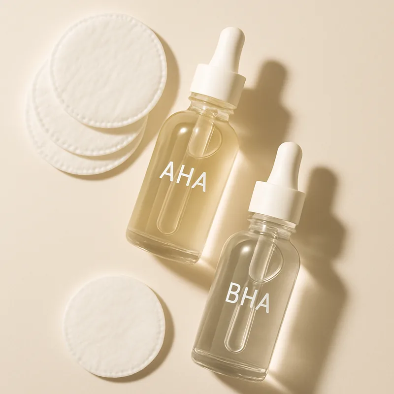 AHA vs BHA Exfoliants: Glycolic, Salicylic & Lactic