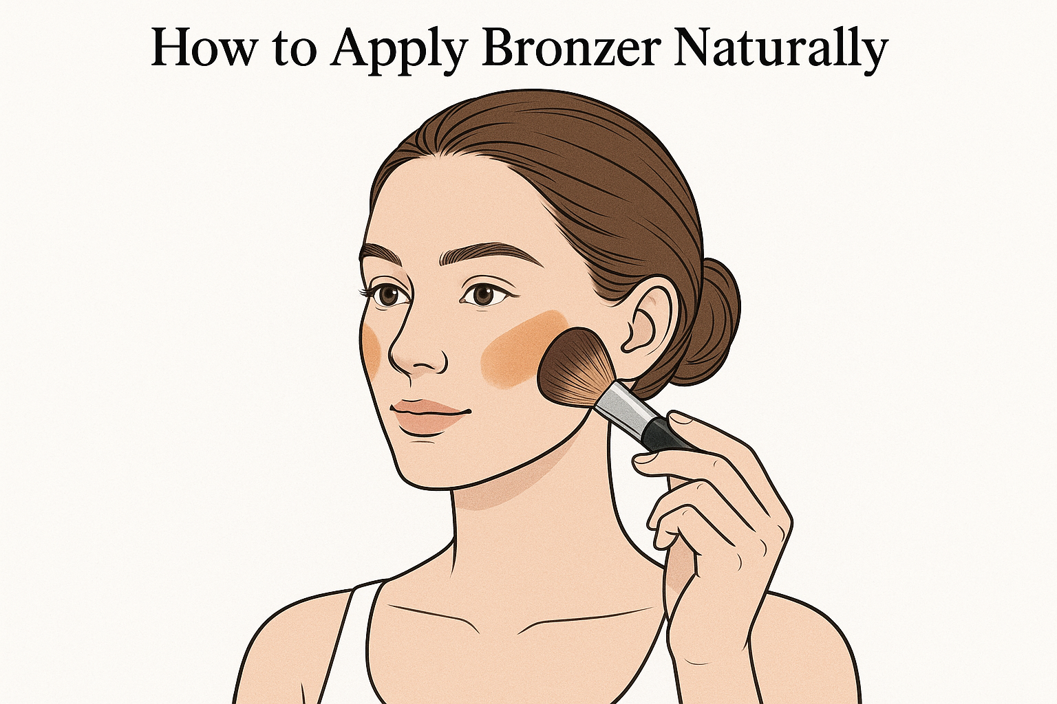 How to Apply Bronzer Naturally
