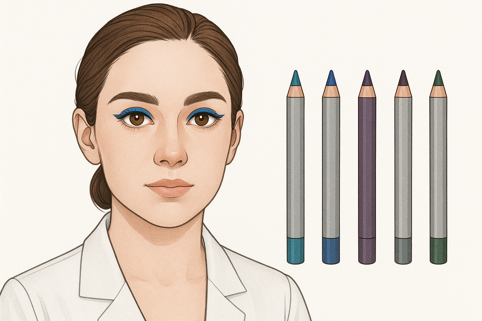 Best Colored Eyeliners for Brown Eyes