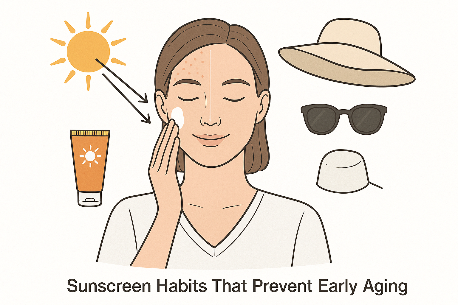 Sunscreen Habits That Prevent Early Aging