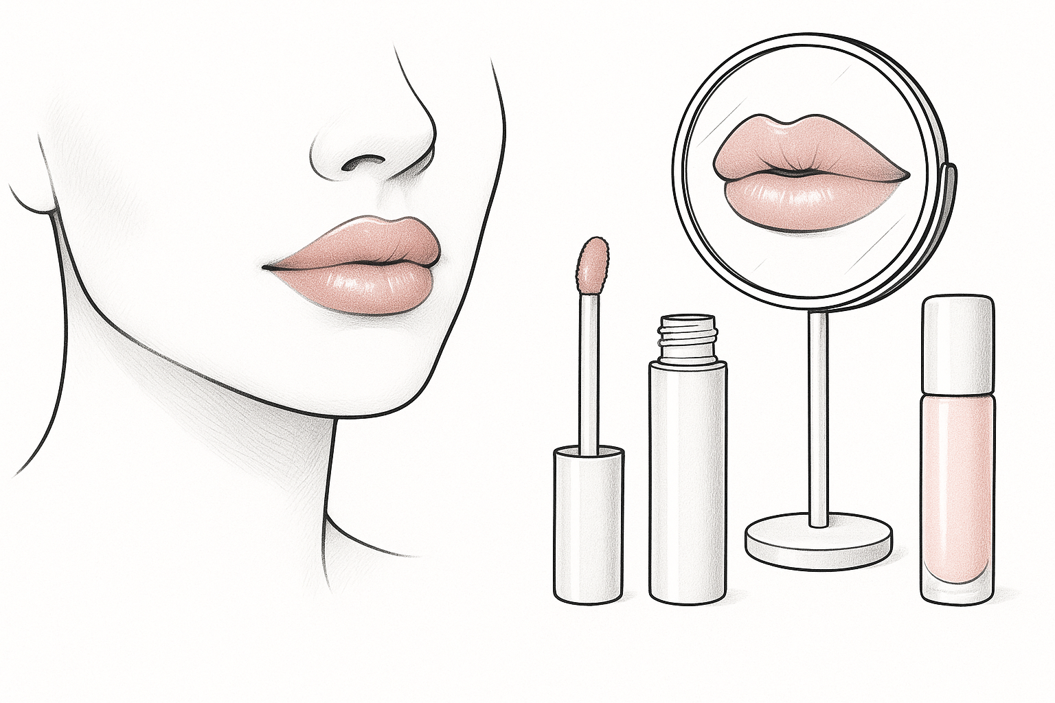 Rhode-Style Shimmer Lip Dupes: Get the Look for Less
