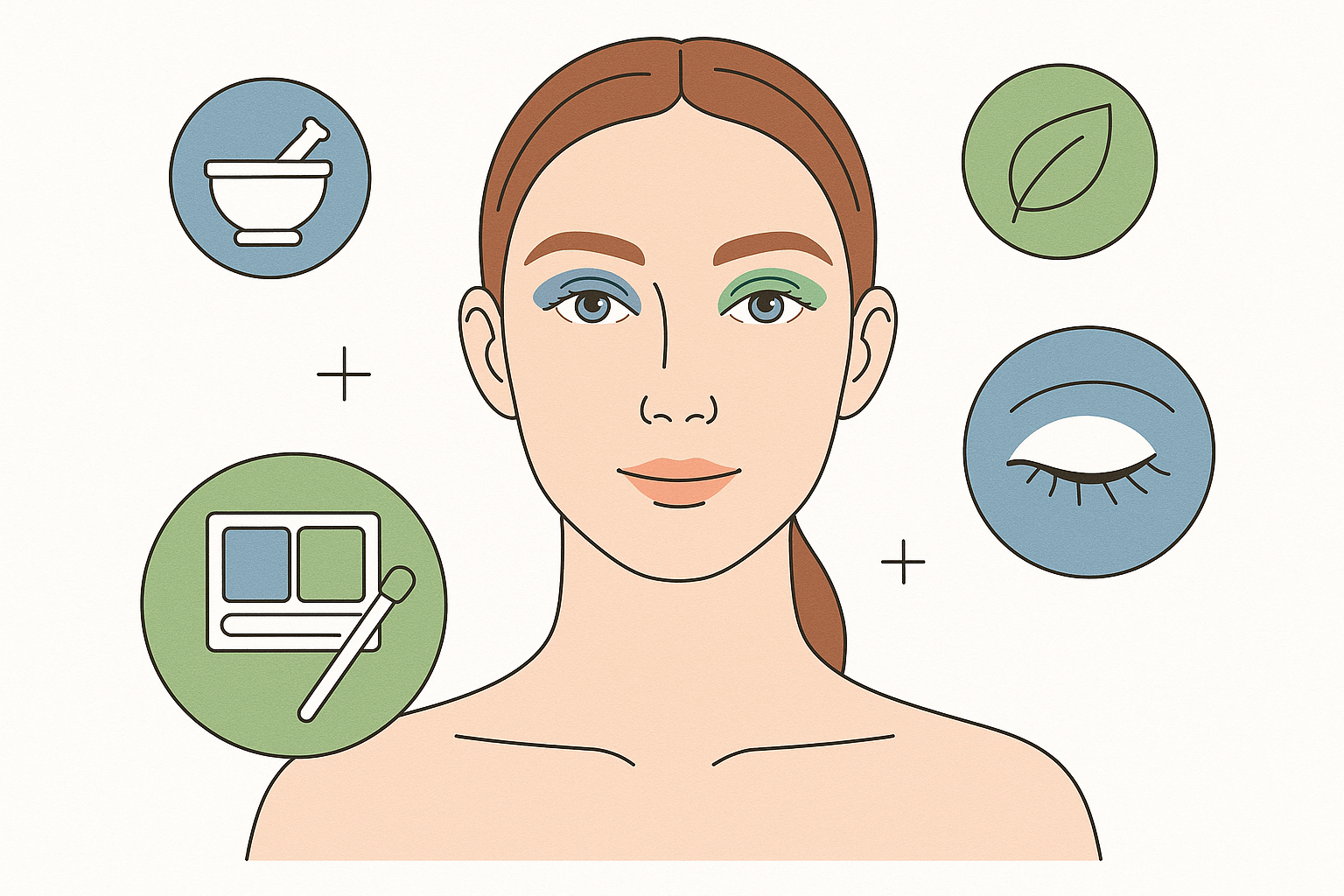 Why Blue and Green Eyeshadow Are Making a Comeback