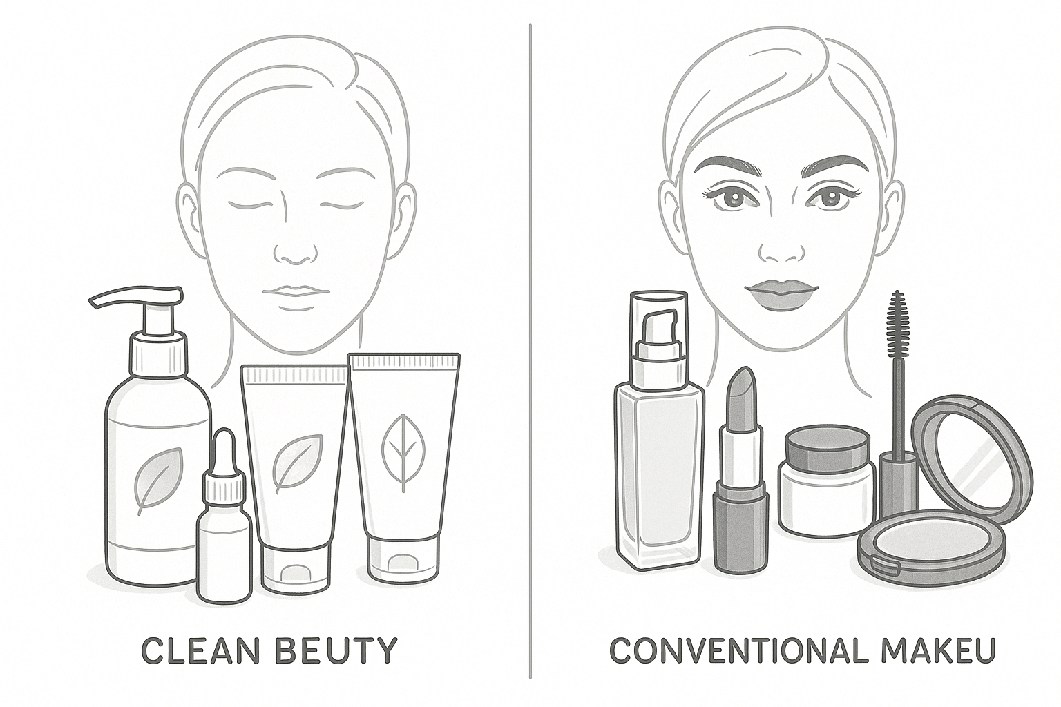Clean Beauty vs Conventional Makeup