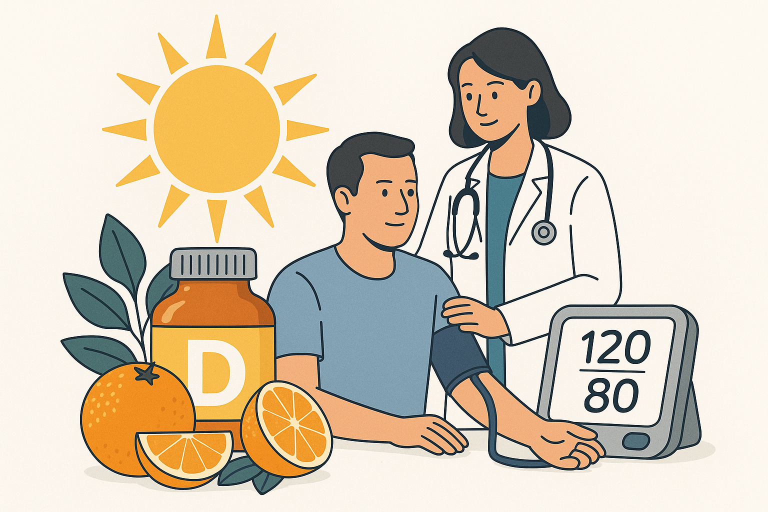 Vitamin D for Blood Pressure: Do Trials Support It?