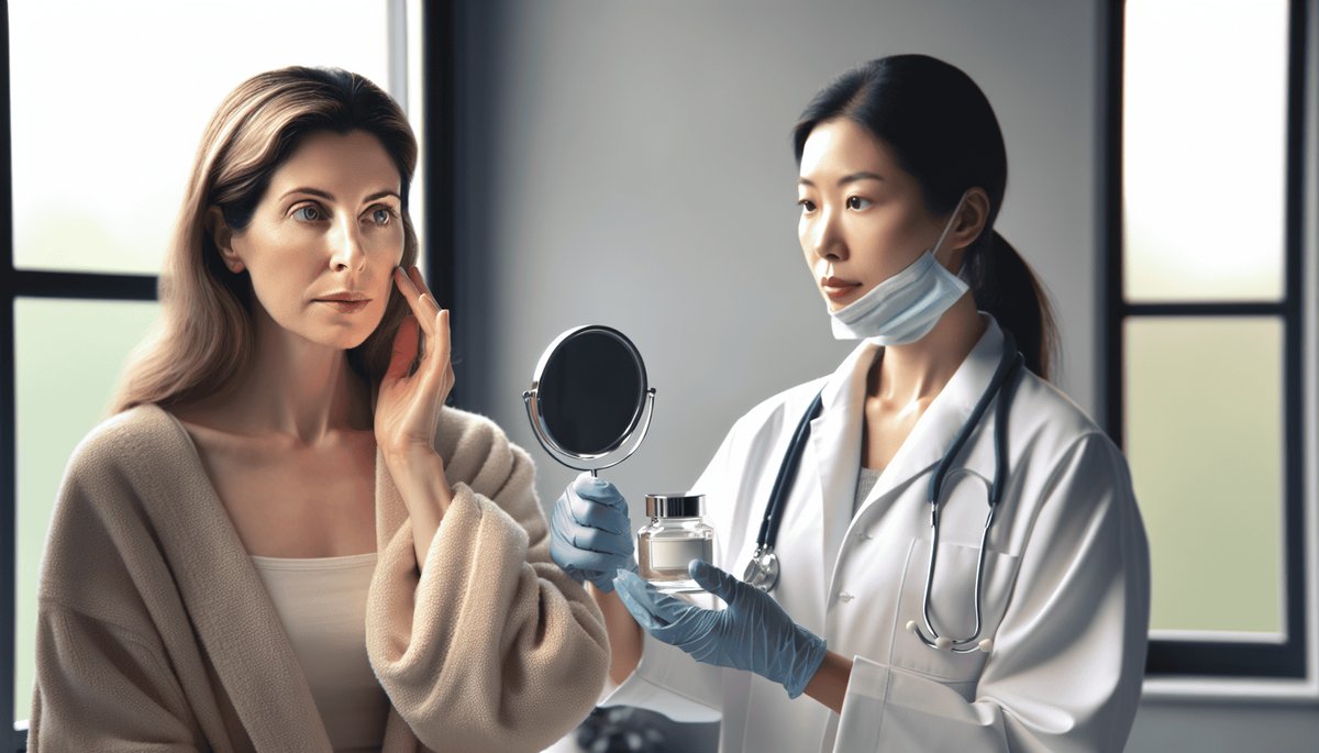 Menopause Acne and Hormonal Skin Changes - informational body image