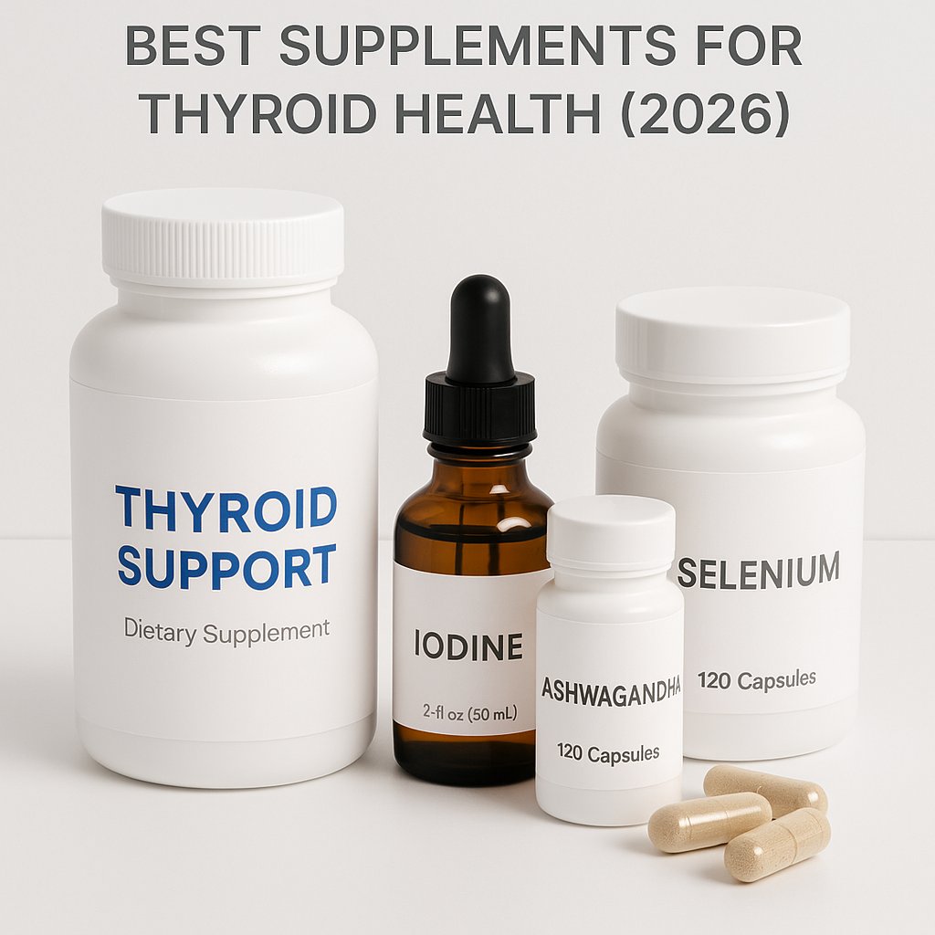 Best Supplements for Thyroid Health (2026) - informational body image
