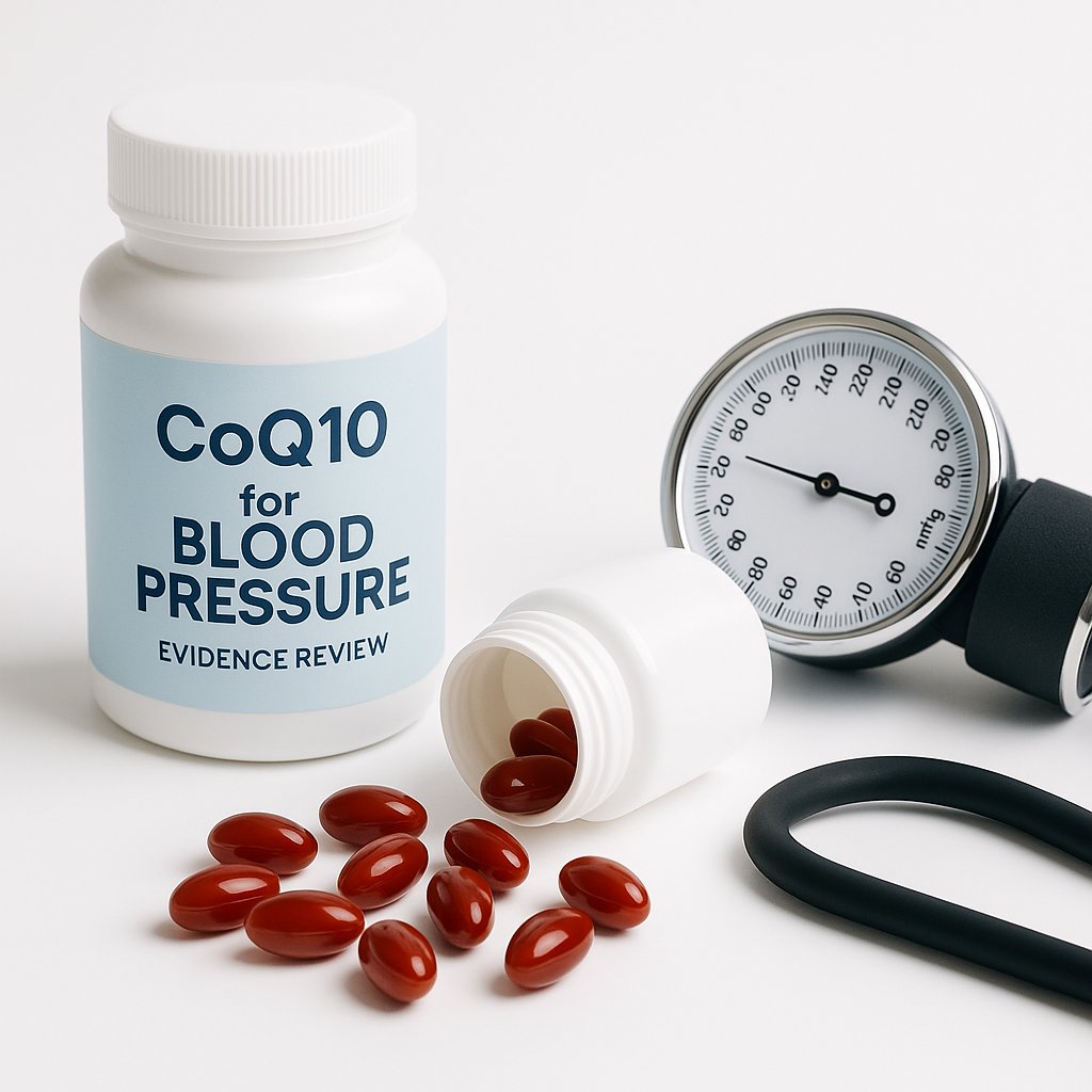 CoQ10 for Blood Pressure: Evidence Review - informational body image