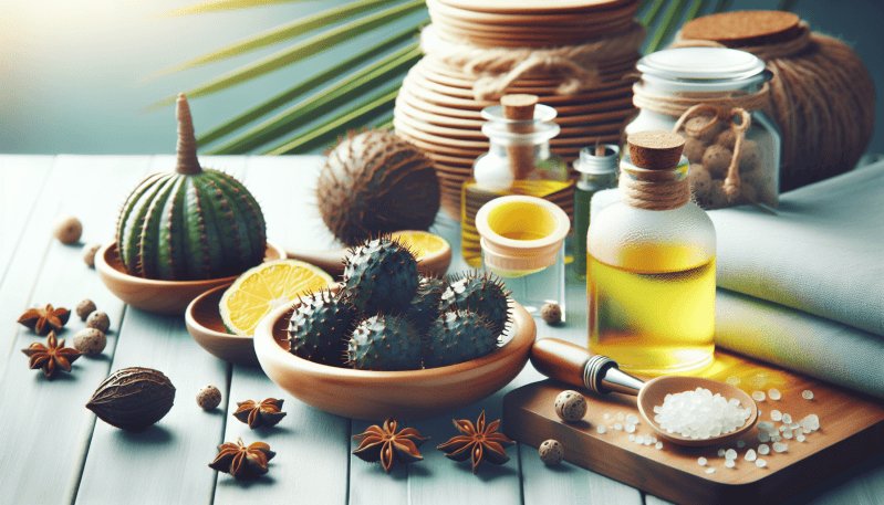 Castor oil topical application for pain relief