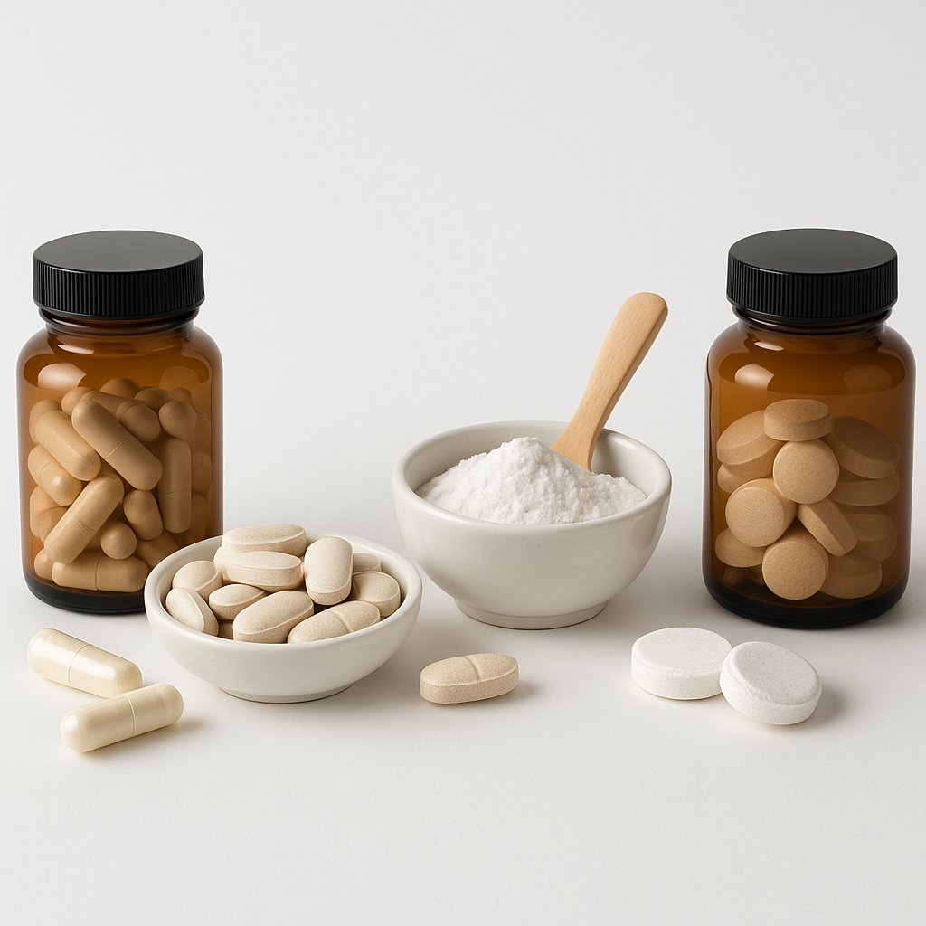 Different forms of magnesium supplements compared