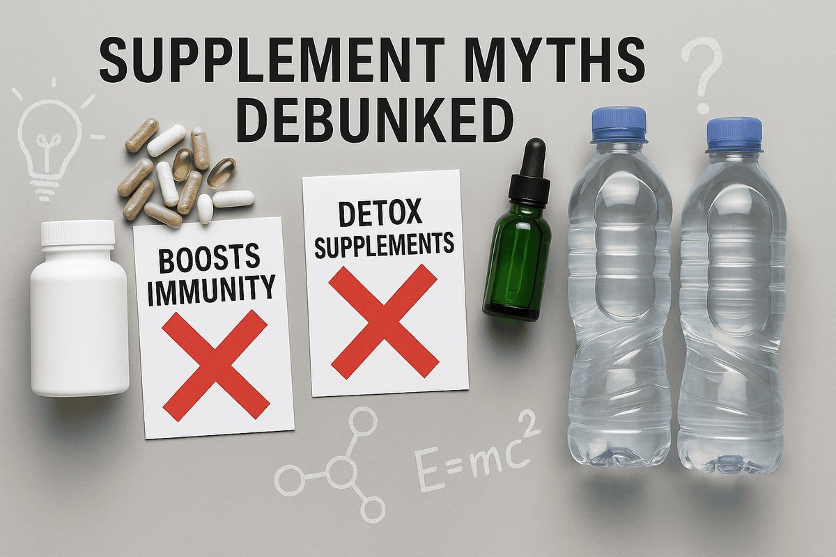 Supplement Myths Debunked: Detox, Alkaline Water - supplement image