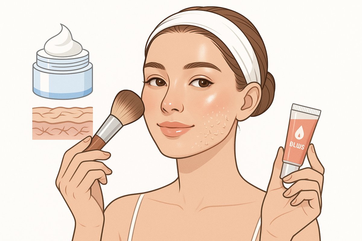 Dewy Blush Looks for Dry Skin