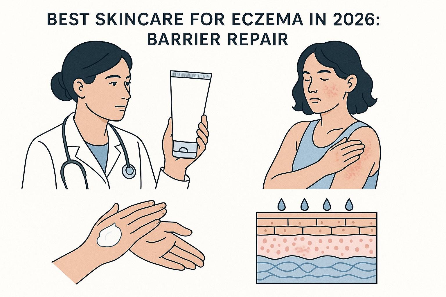 Best Skincare for Eczema in 2026: Barrier Repair