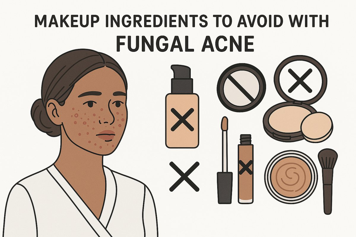 Makeup Ingredients to Avoid With Fungal Acne
