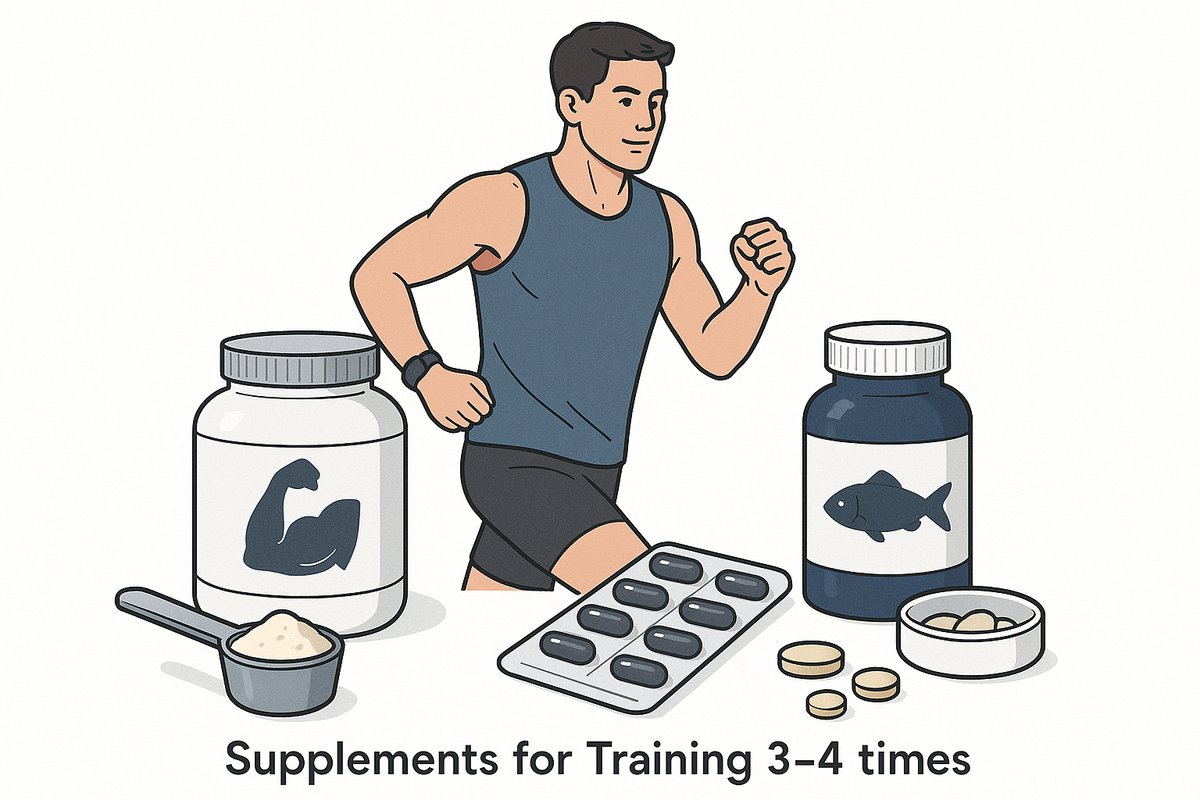 Supplements for Training 3-4 Times Per Week