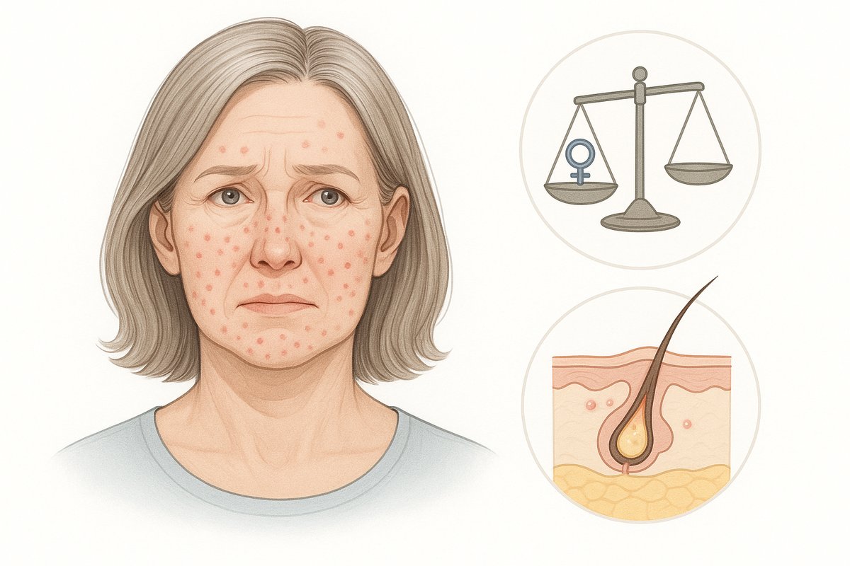 Menopause Acne and Hormonal Skin Changes