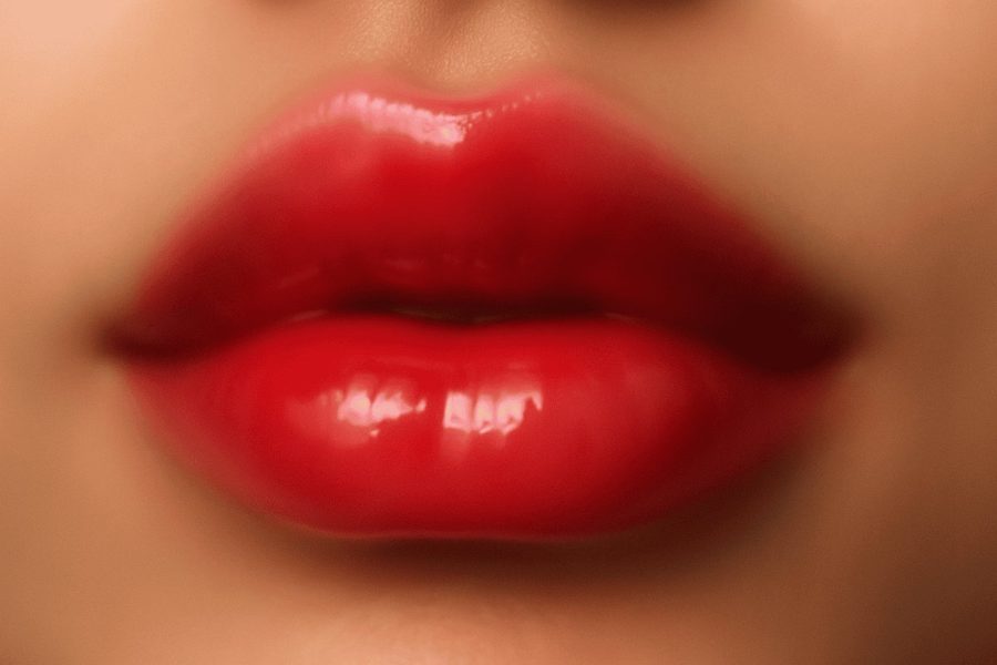 Illustration for How to Do Blurred Lips Step by Step