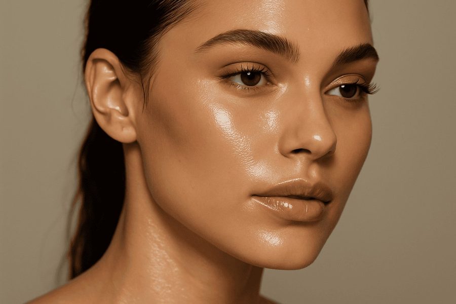 Red light vs blue light comparison for skin — different wavelengths target different skin concerns
