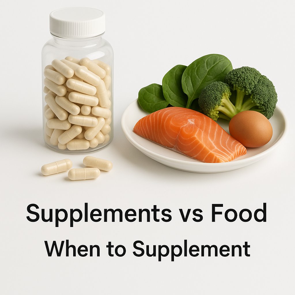 Supplements vs Food: When to Supplement - informational body image