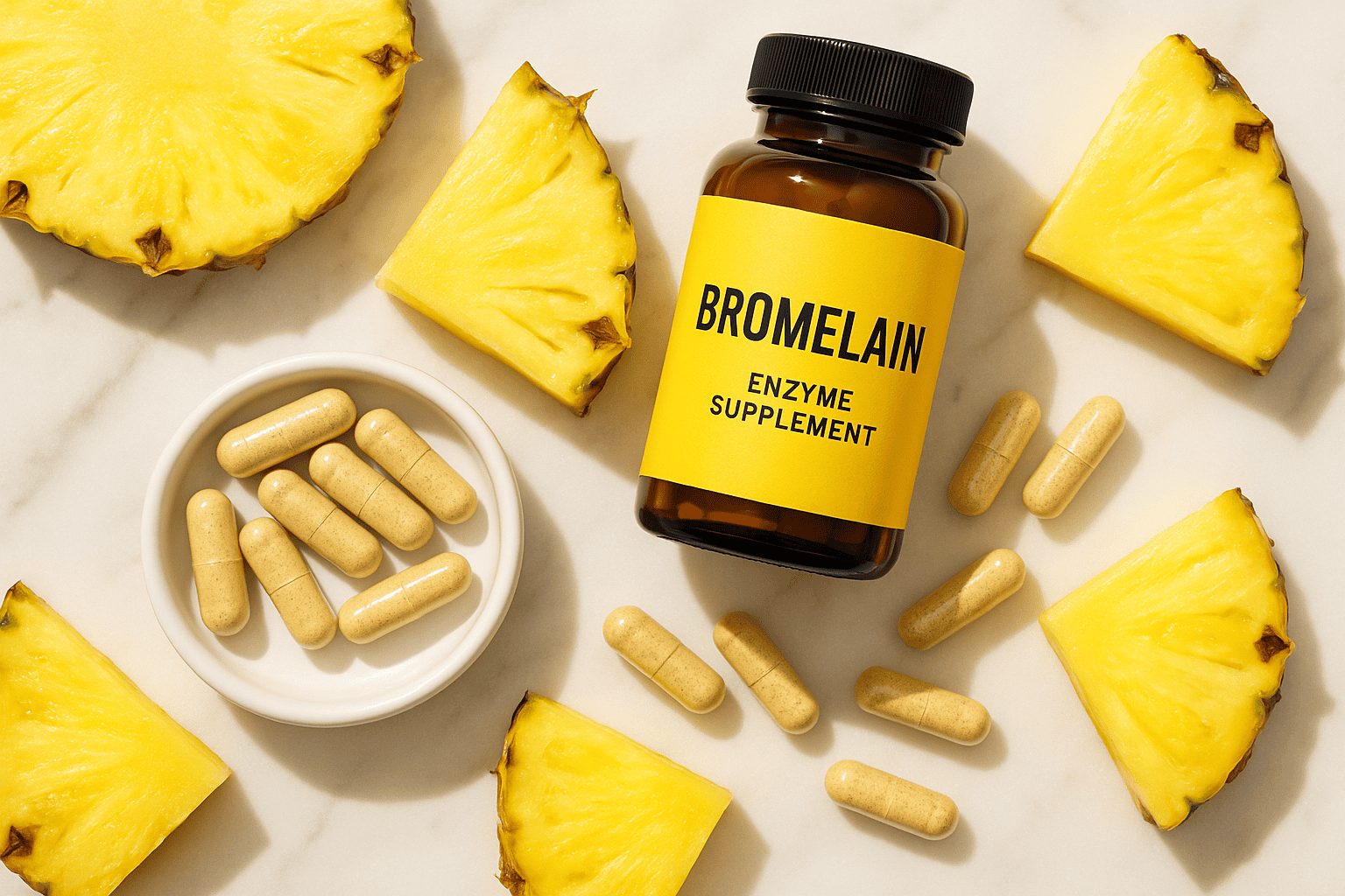 Bromelain Supplements: Evidence & Dosing Guide