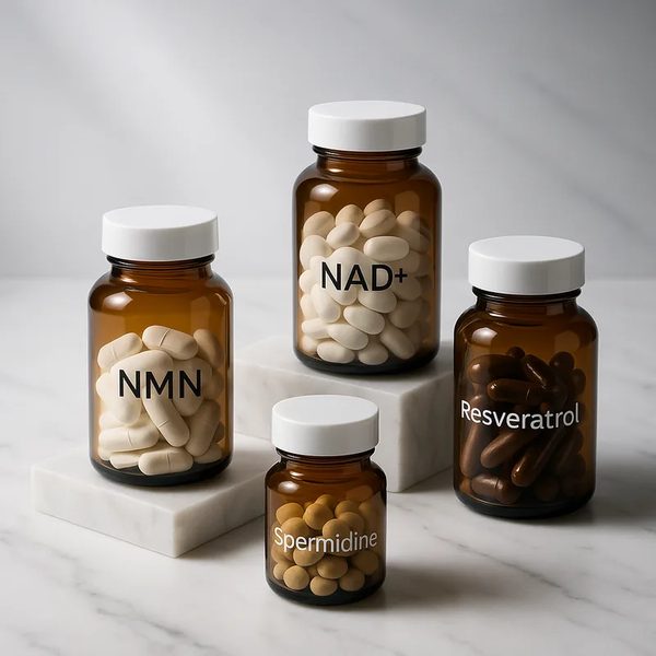 Longevity Supplements: NMN, NAD+, Resveratrol, and Spermidine Explained