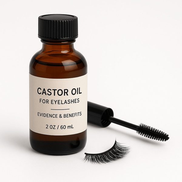 Castor Oil for Eyelashes: Evidence & Benefits