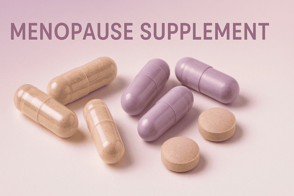 Black cohosh supplement for hot flashes