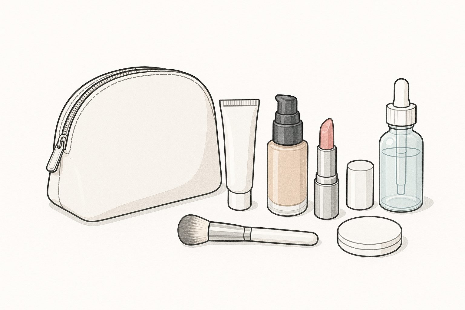 Capsule Makeup Bag Essentials for a Simple Everyday Routine