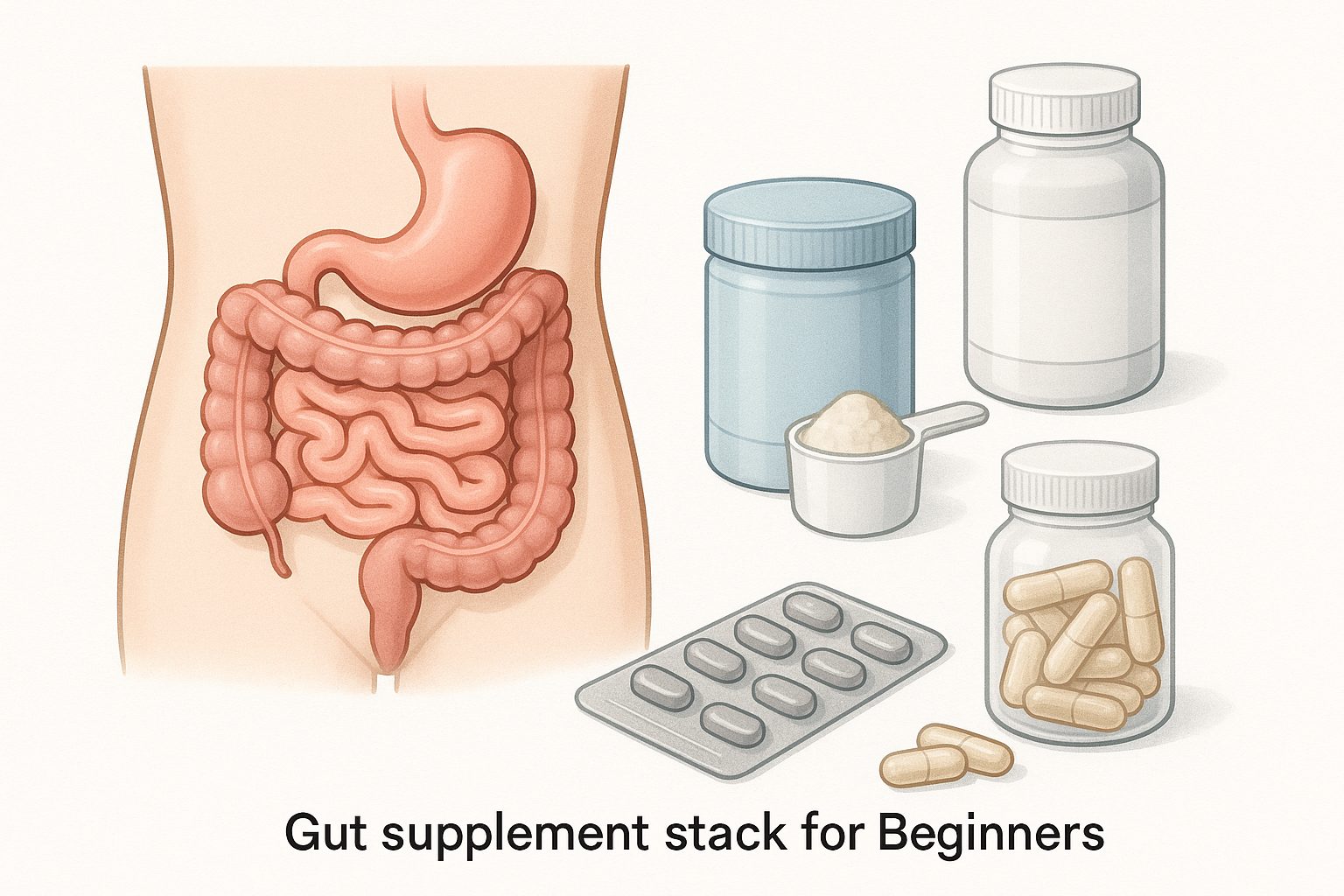 Gut Supplement Stack for Beginners