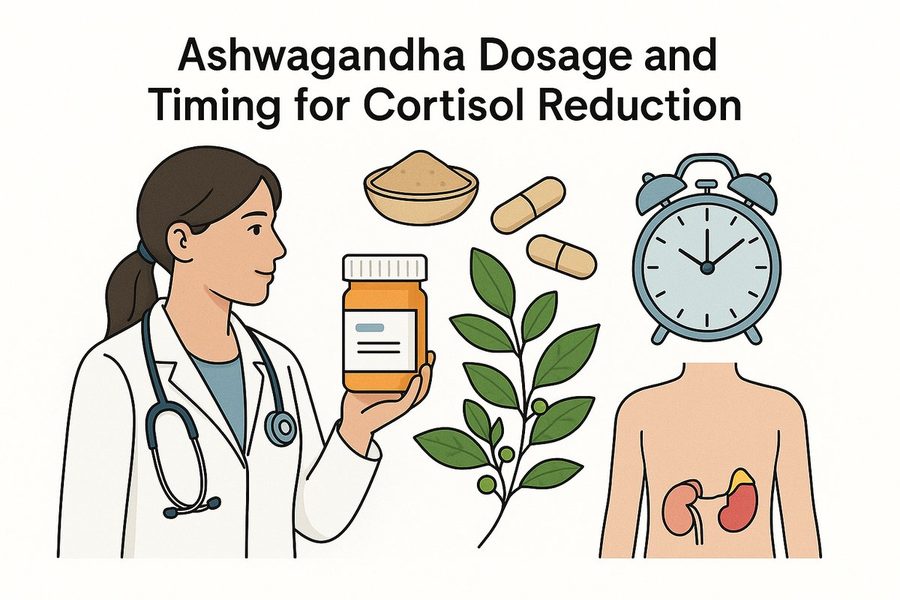 Ashwagandha Dosage and Timing for Cortisol Reduction