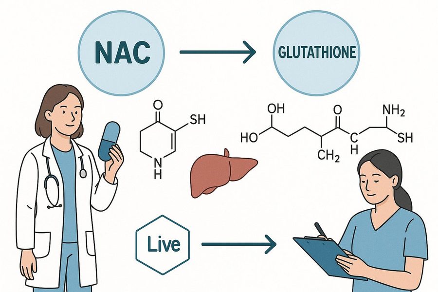 NAC and Glutathione: How the Pathway Works