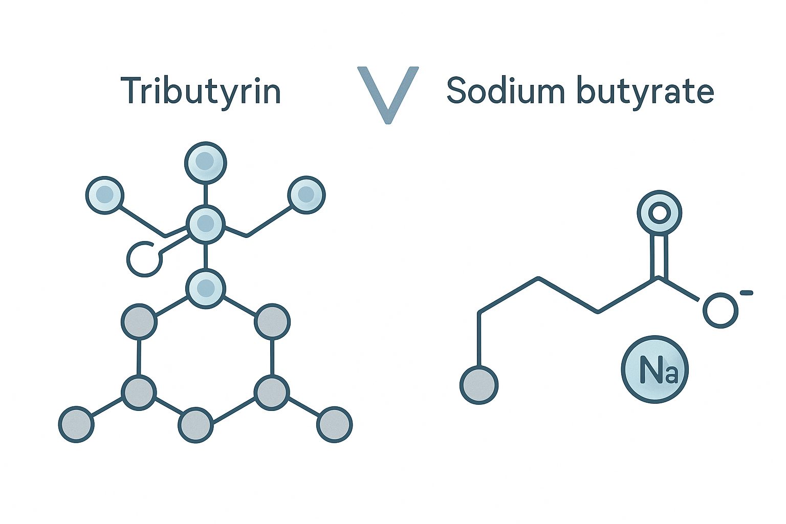 Tributyrin vs Sodium Butyrate