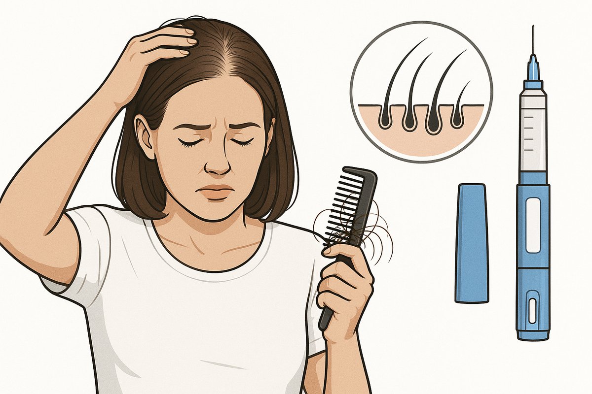 Hair Loss Support While on GLP-1 Meds
