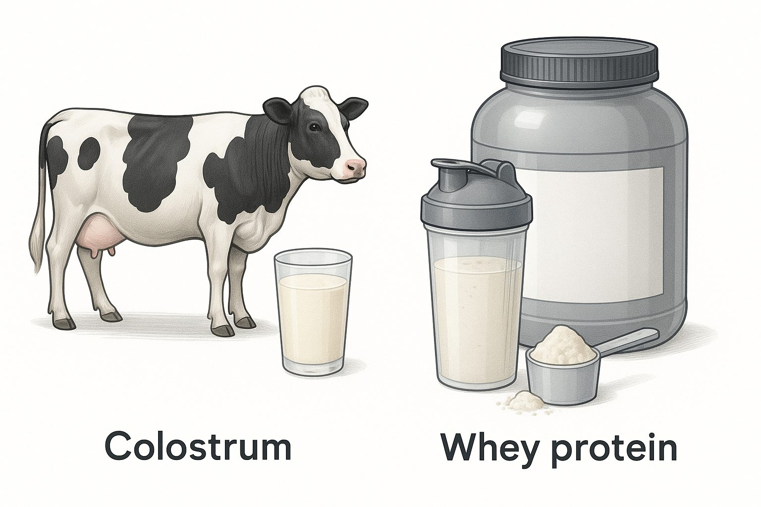 Colostrum vs. Whey Protein for Athletes
