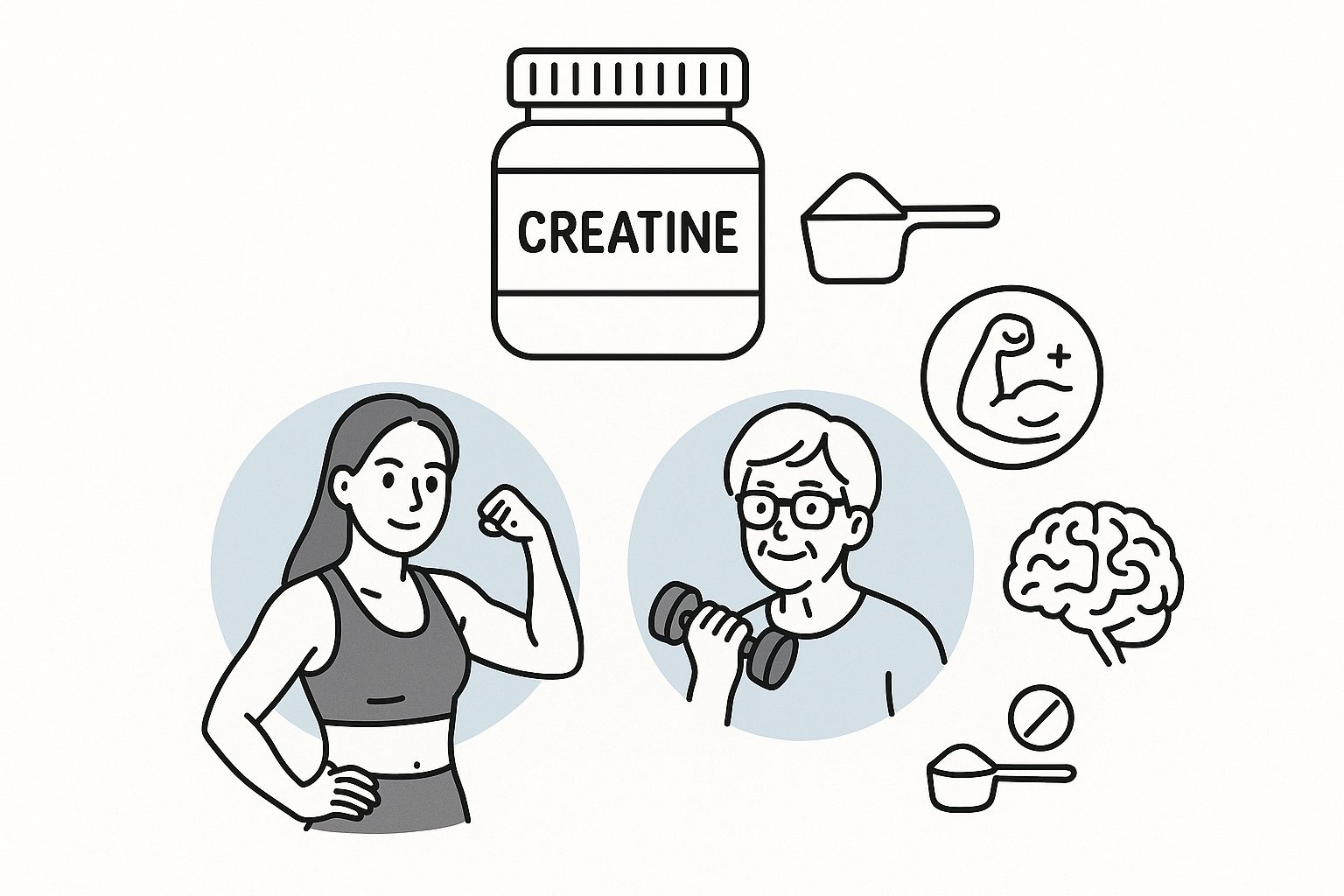 Creatine for Women & Seniors: Benefits & Dosing
