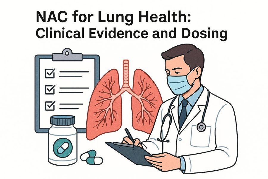 NAC for Lung Health: Clinical Evidence and Dosing