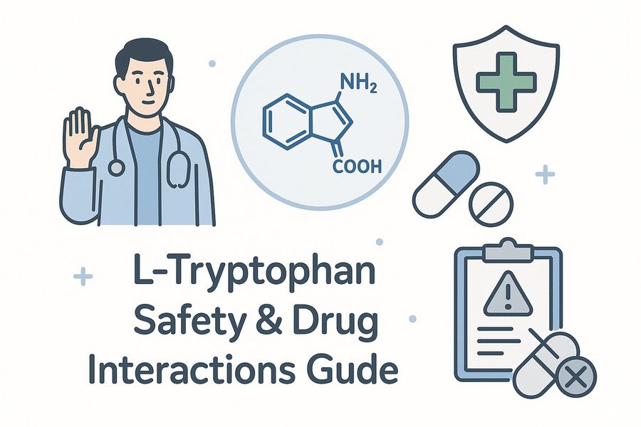 L-Tryptophan Safety & Drug Interactions Guide
