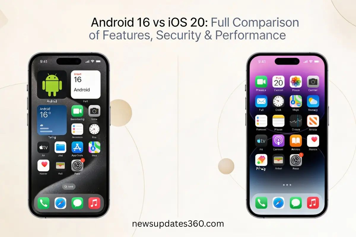 Android 16 vs iOS 20