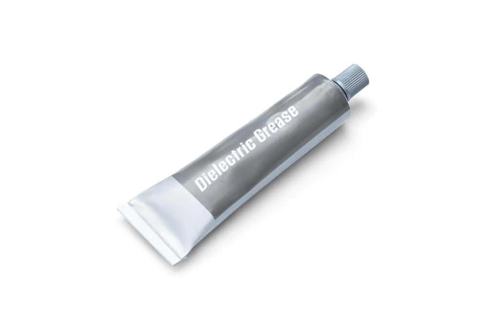 Tube of dielectric grease, essential for protecting electrical connections from moisture and corrosion.