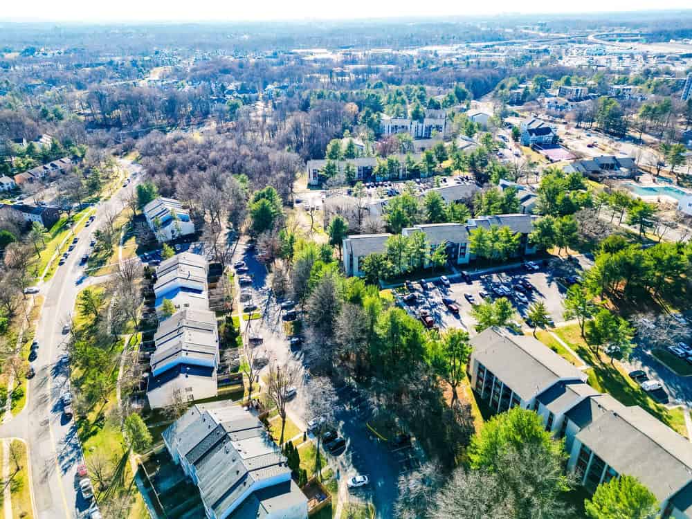 Suburb in Montgomery County, MD