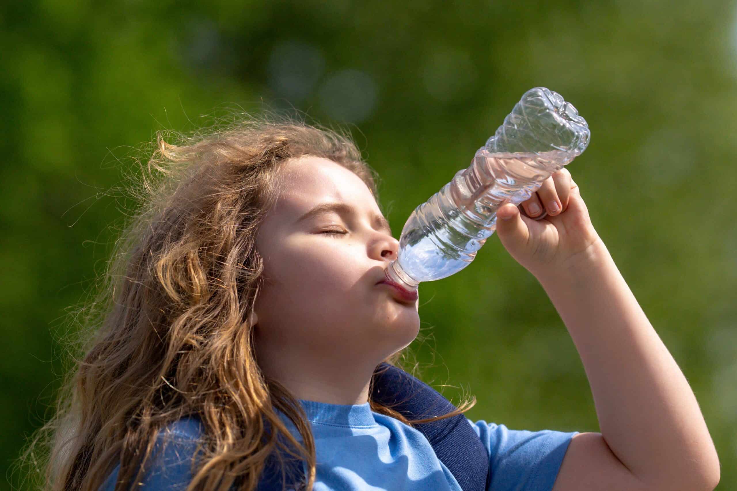 Certified technician collecting a water sample